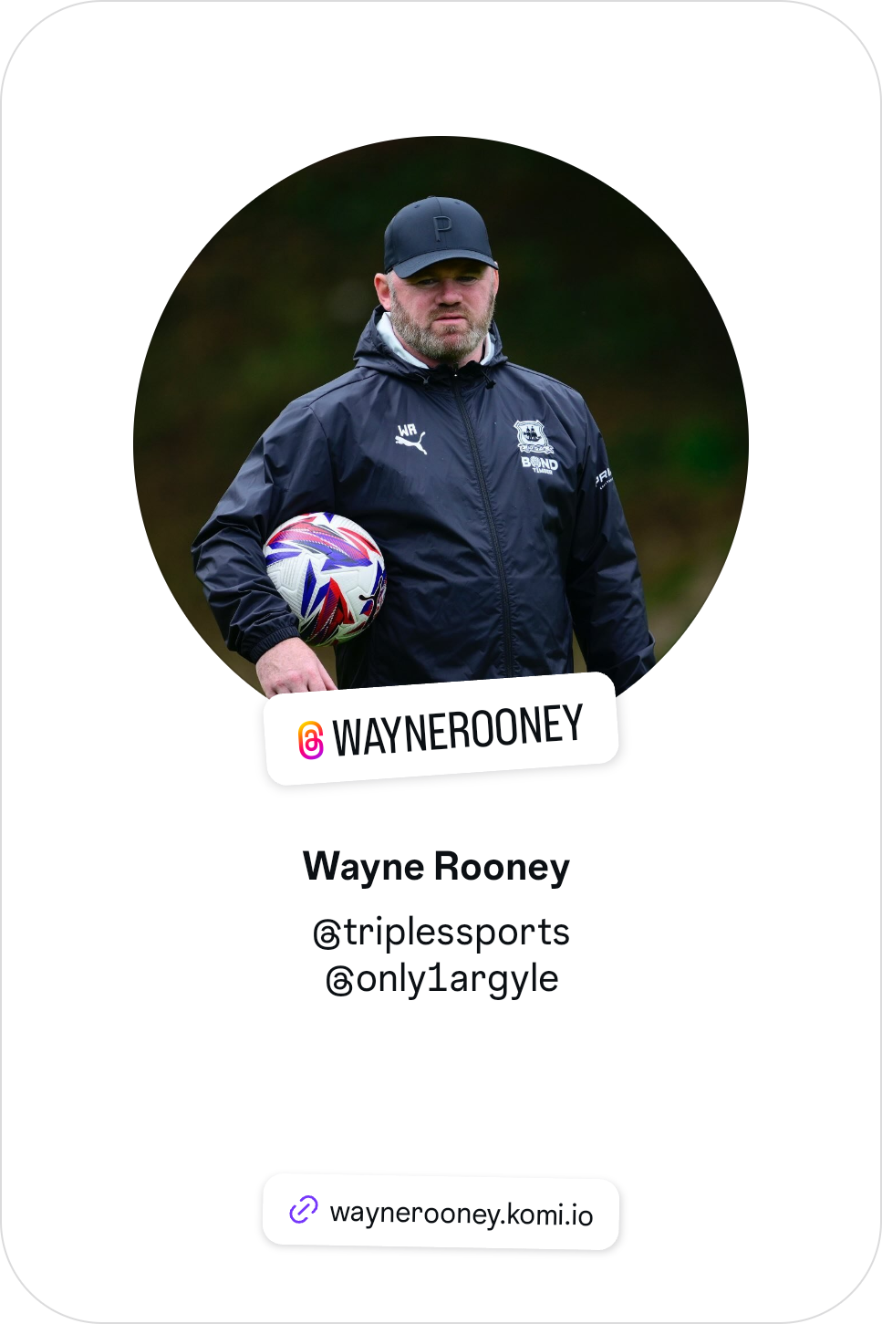 Wayne Rooney ⚽️