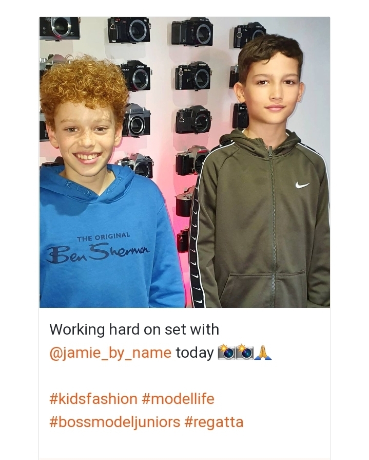 Boys fashion models