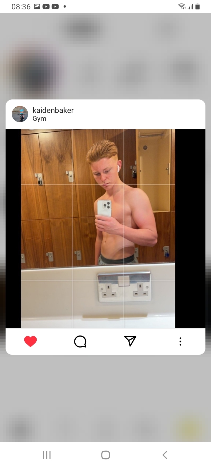 Sports lads topless