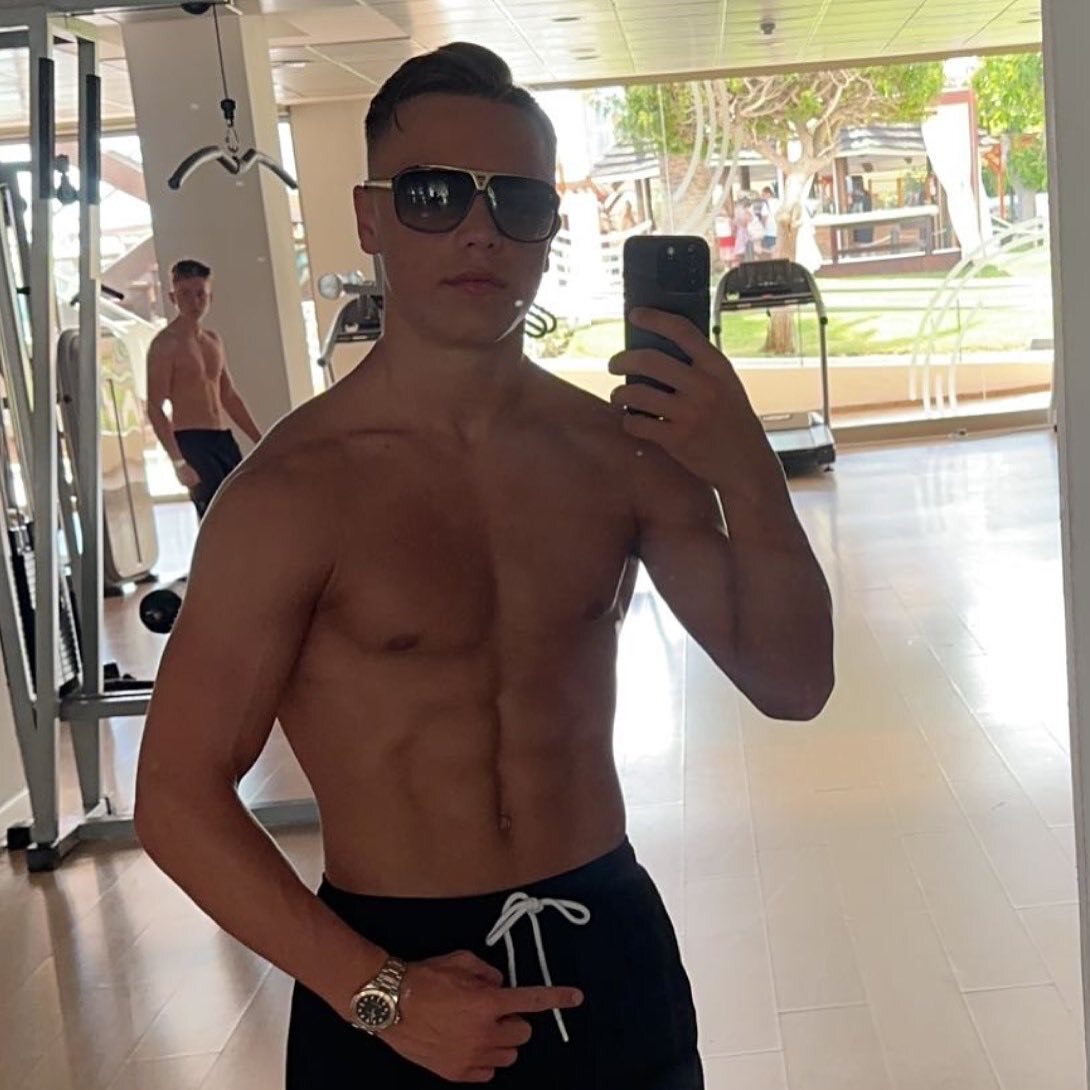 Sports lads topless