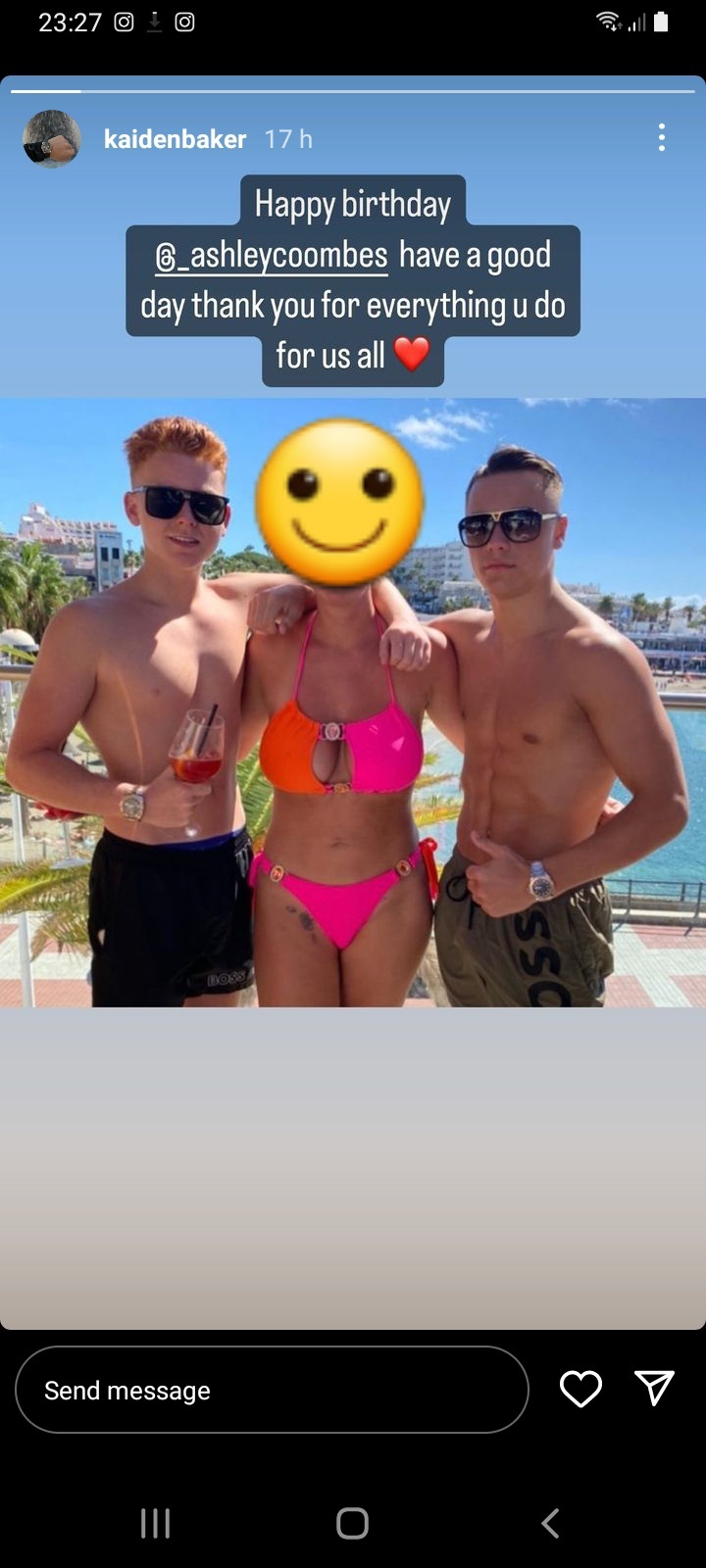 Sports lads topless