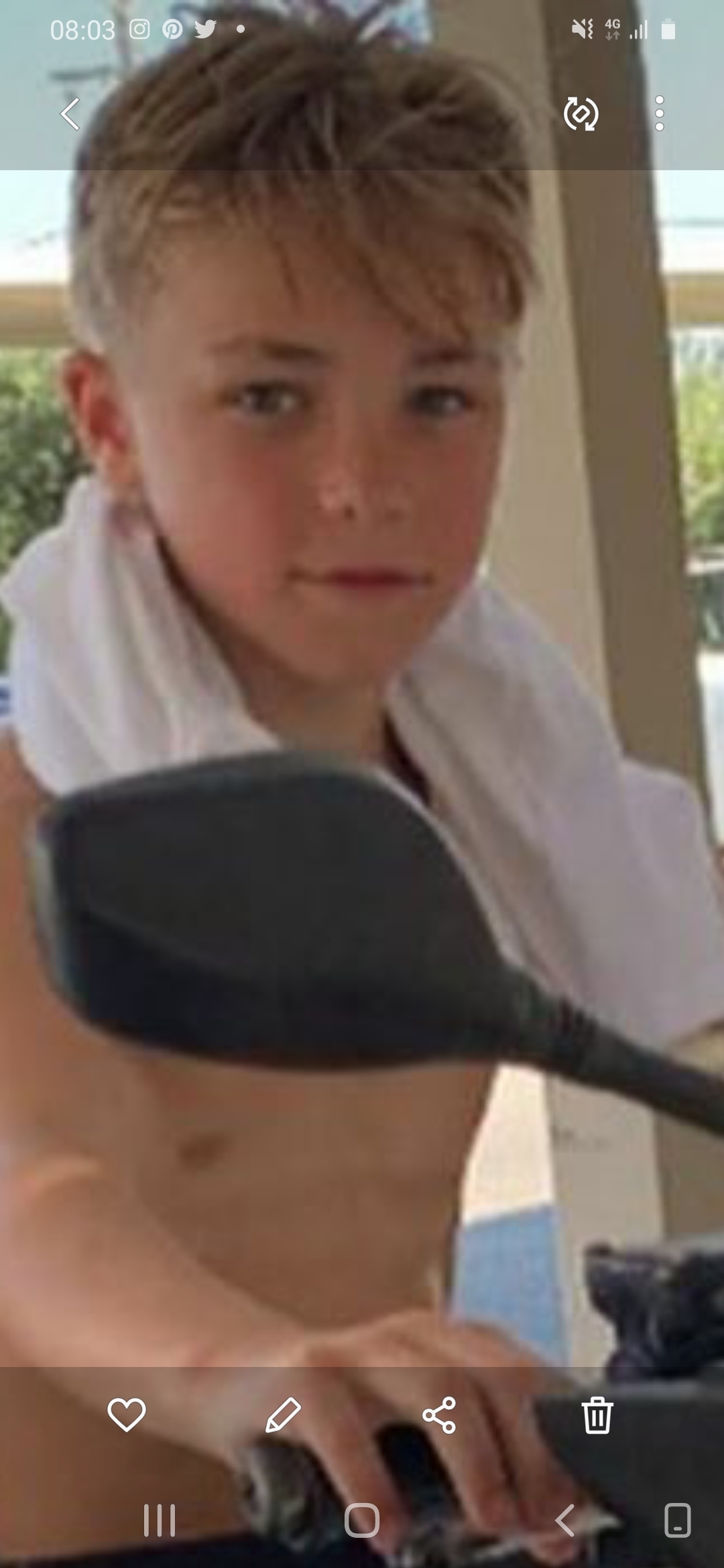 Sports lads topless