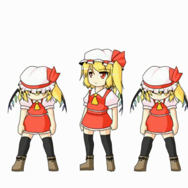Flandre scarlet jump