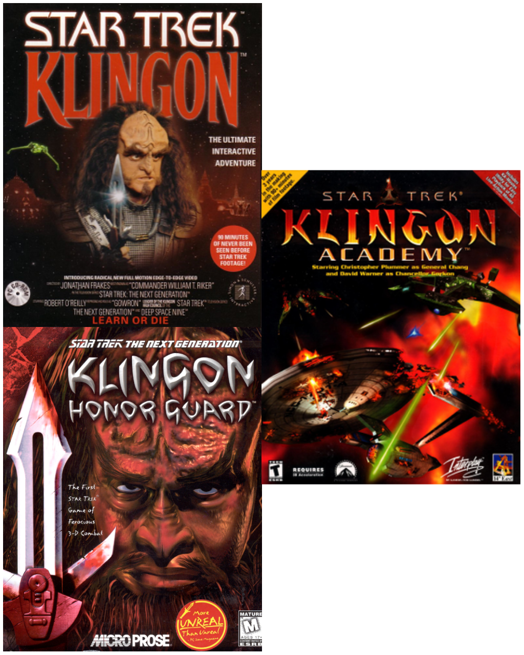 Star Trek Klingon Video Games