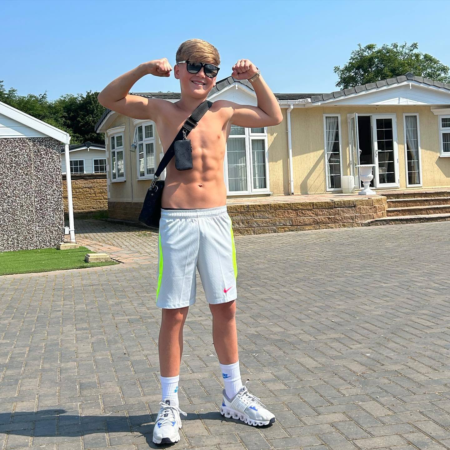 Insta Johnny Gaskin topless