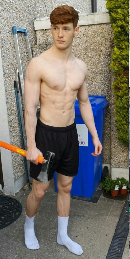 Shirtless guys