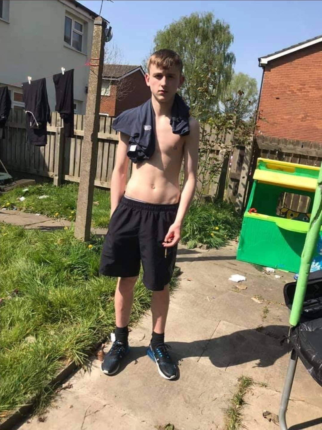 Shirtless guys