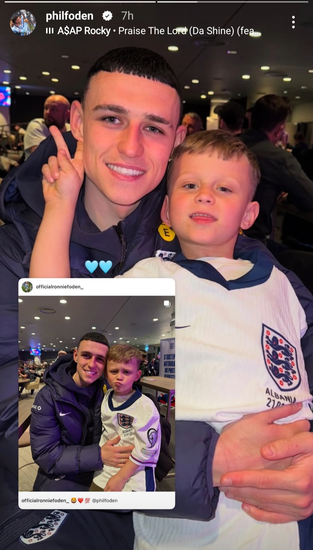Phil Foden & Ronnie Foden