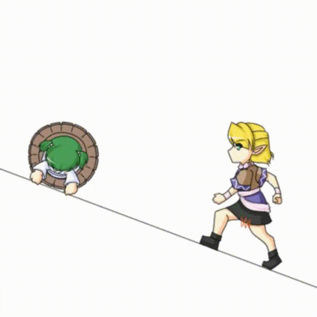 jump over