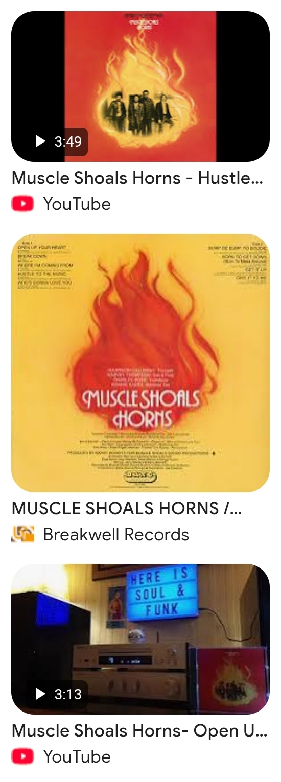 Open Up Your Heart - song by Muscle Shoals Horns