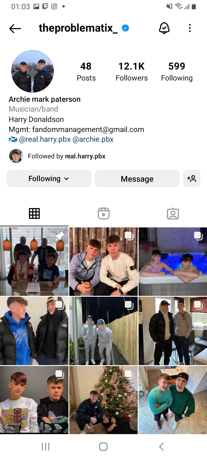 Instagram lads