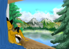 A peaceful day