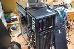 HDD cage in an hp z420