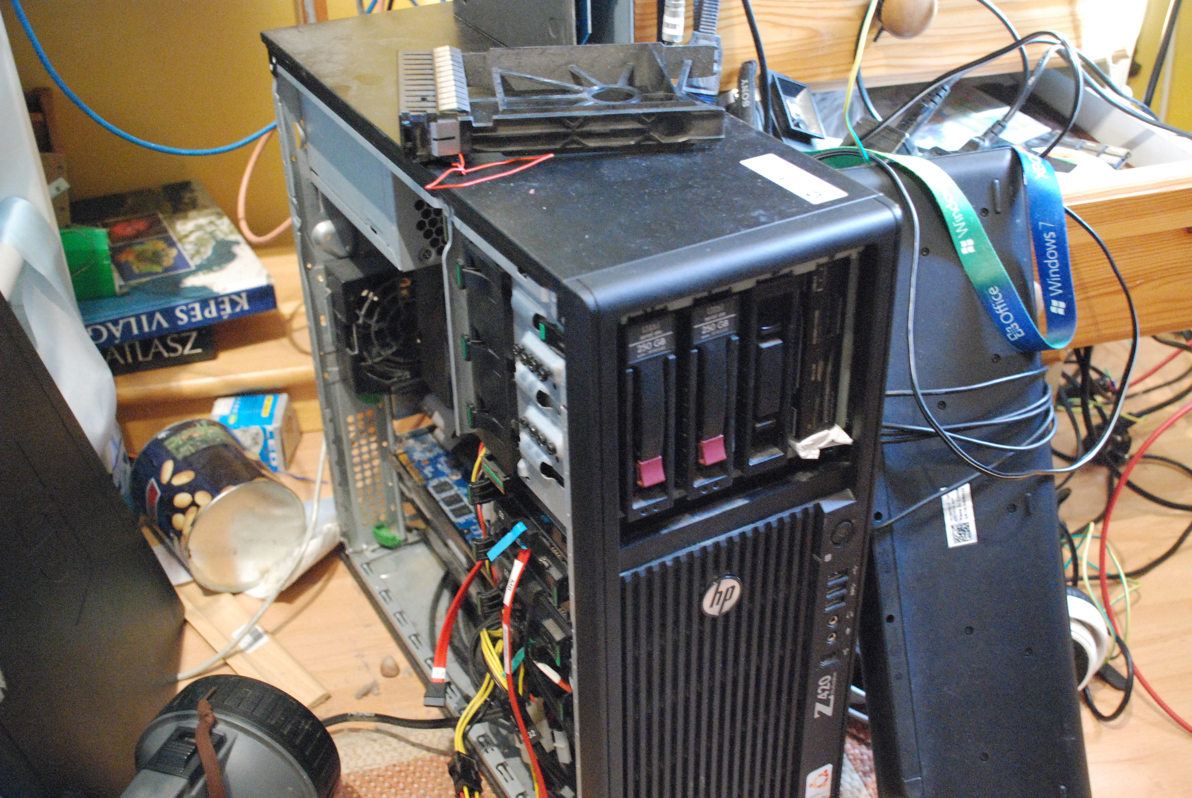 HDD cage in an hp z420