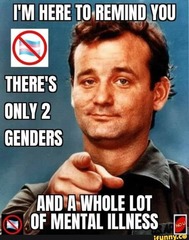 There are only 2 genders