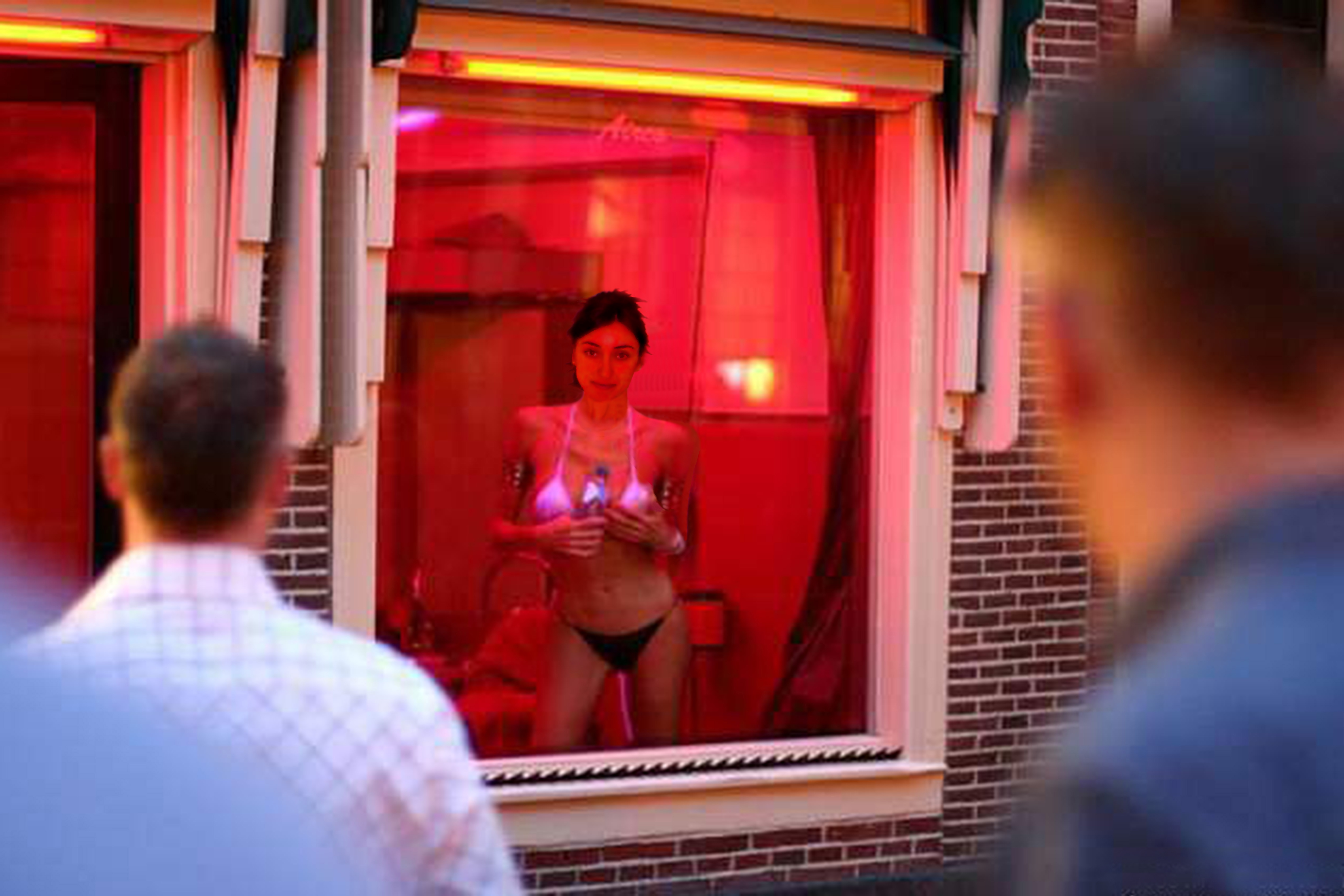 Wife in Amsterdam