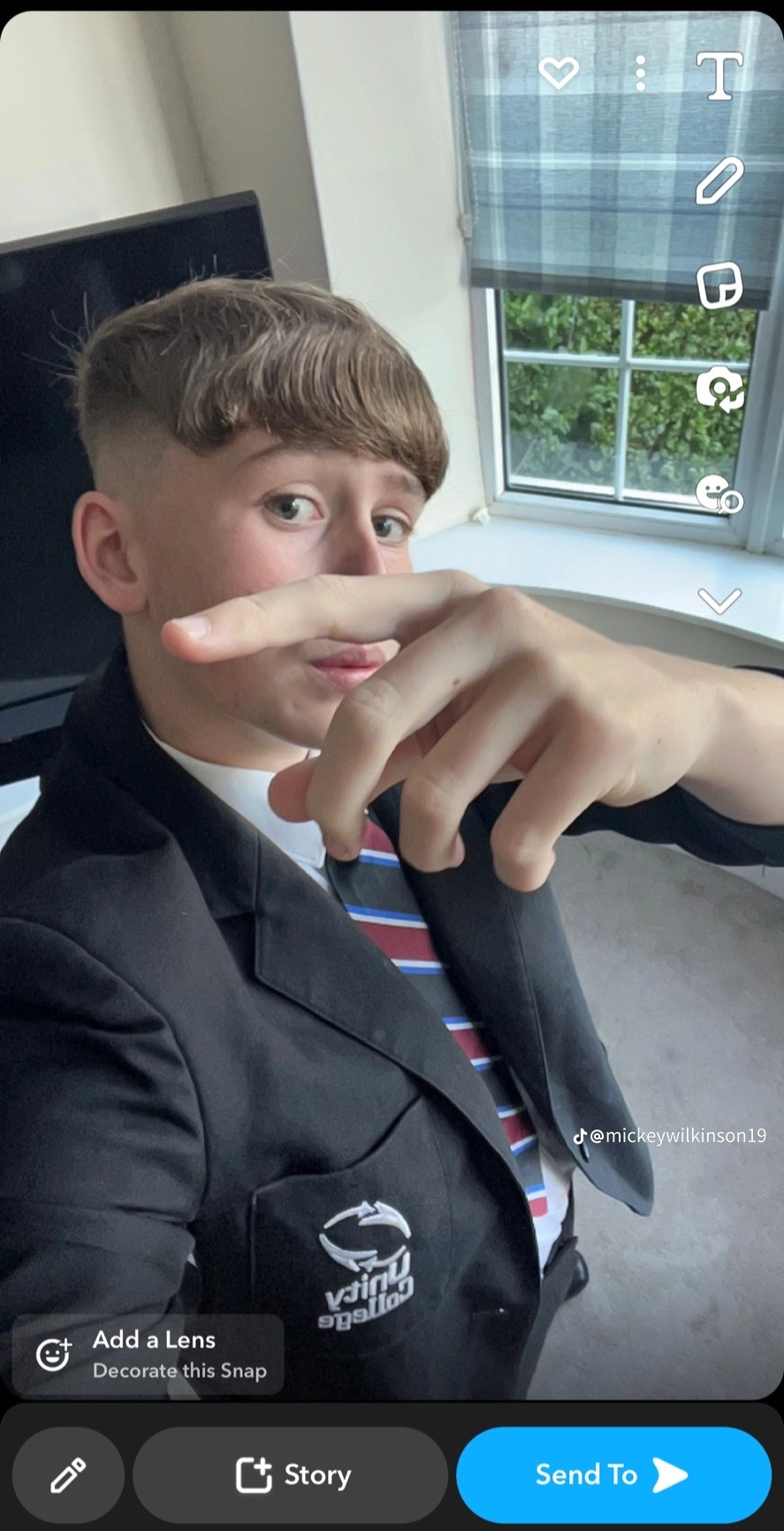 TikTok school lads