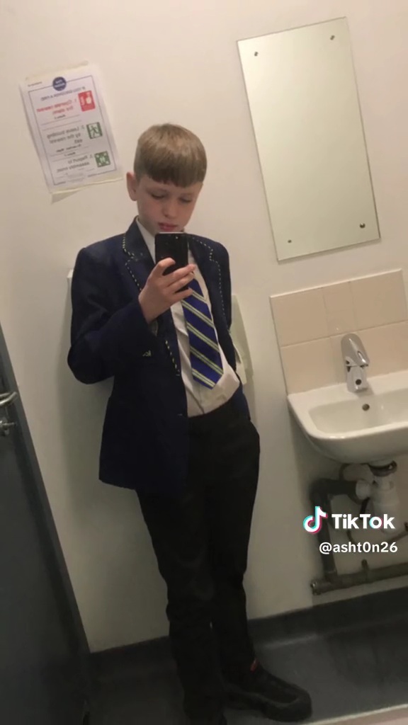 TikTok school lads