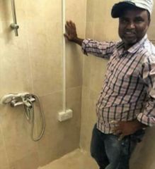 220 volts shower
