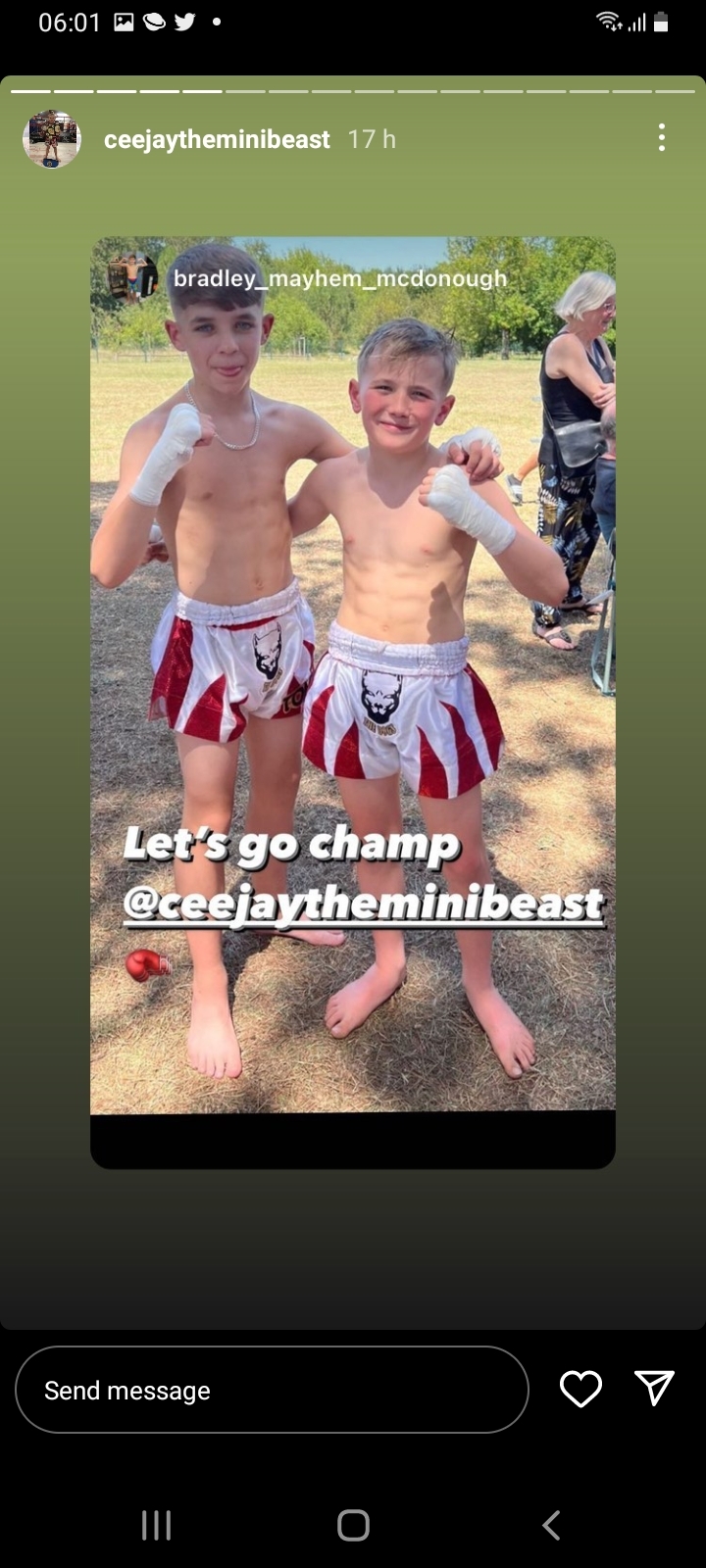 Ceejaytheminibeast & boys Topless
