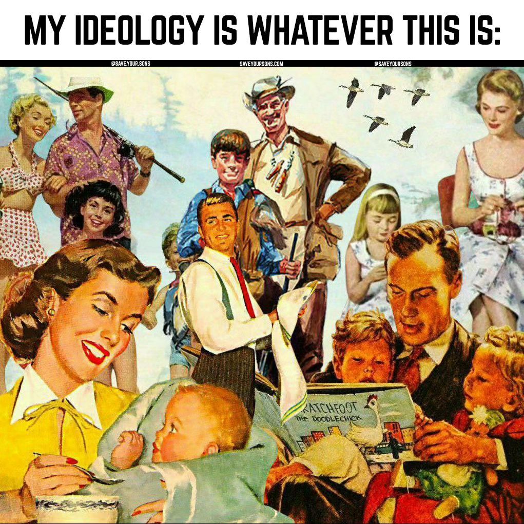 Ideology anything white