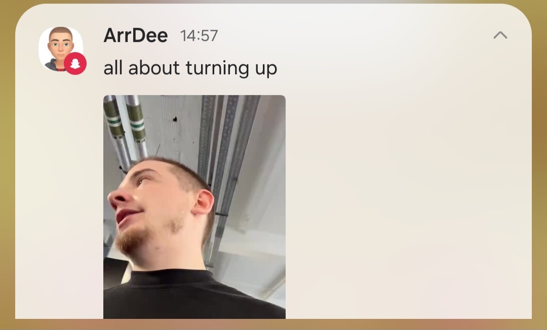 Snapchat notifications
