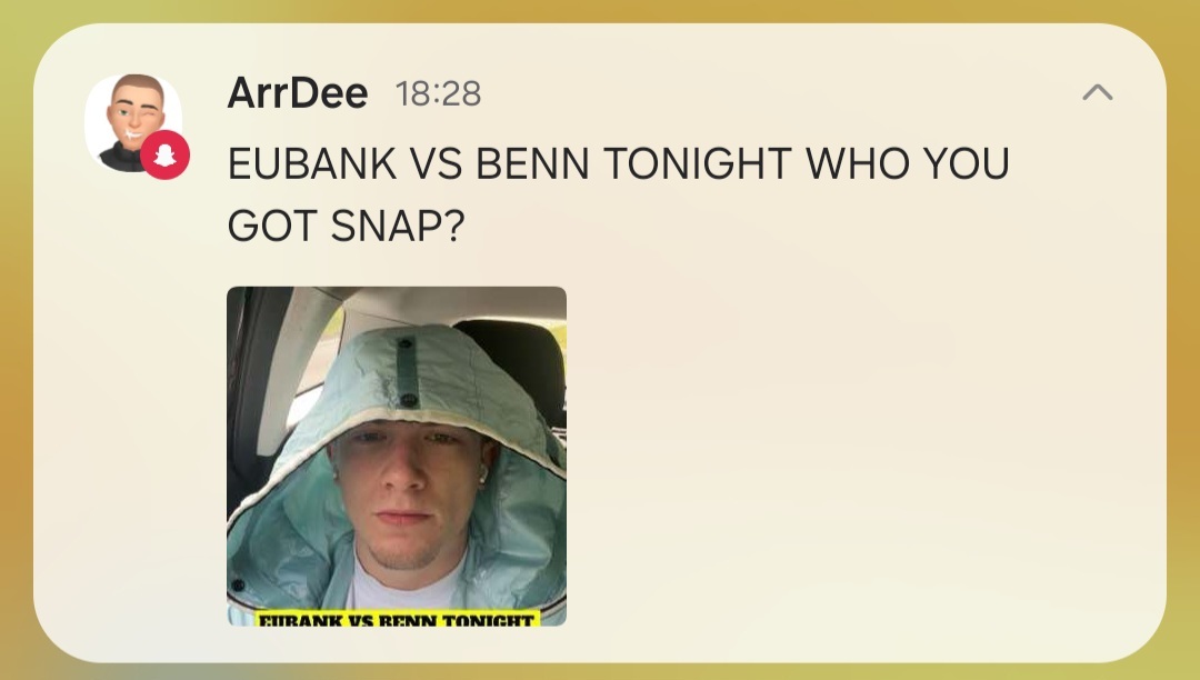 Snapchat notifications