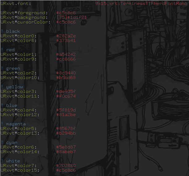 URxvt Config