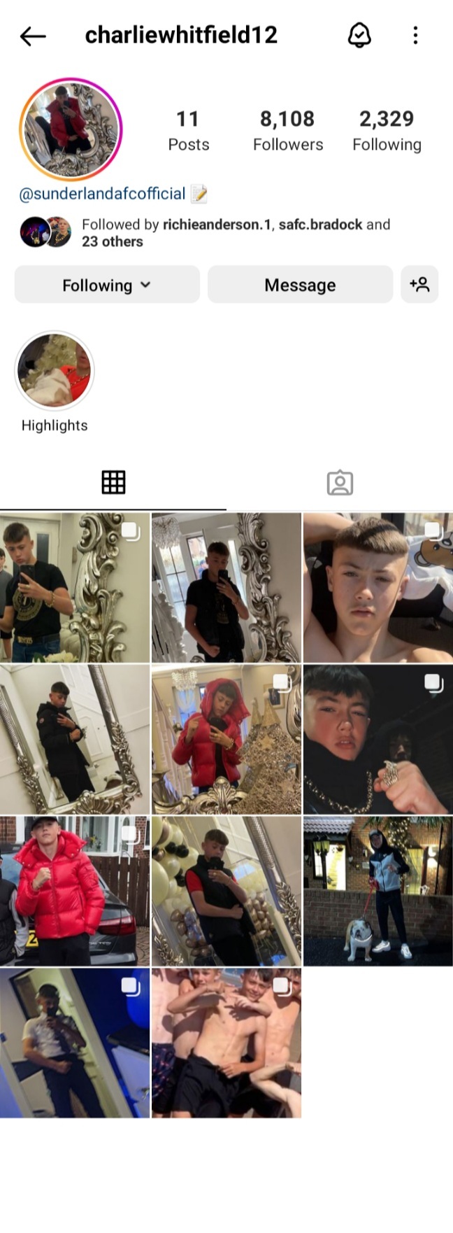 Instagram lads