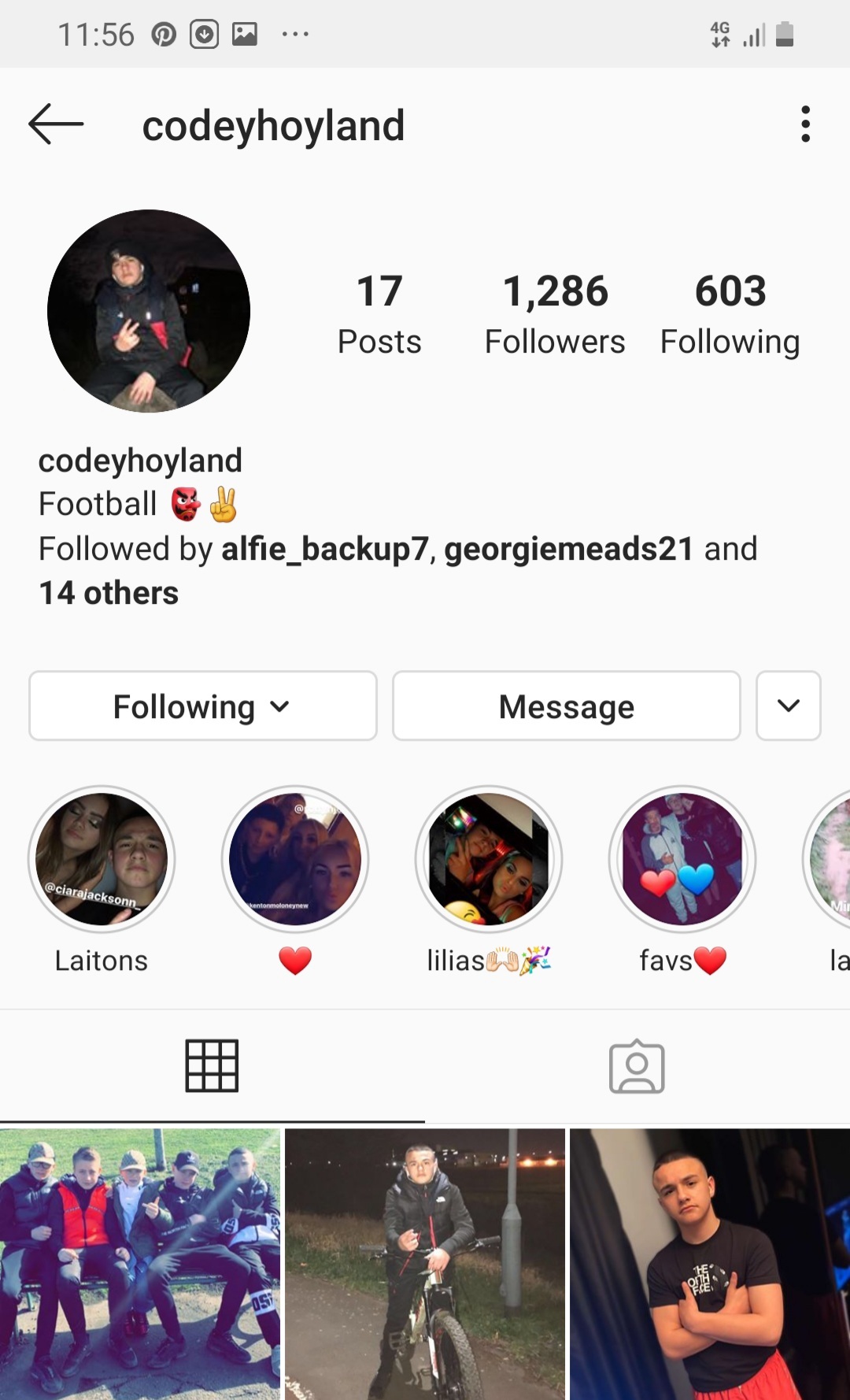 Instagram lads
