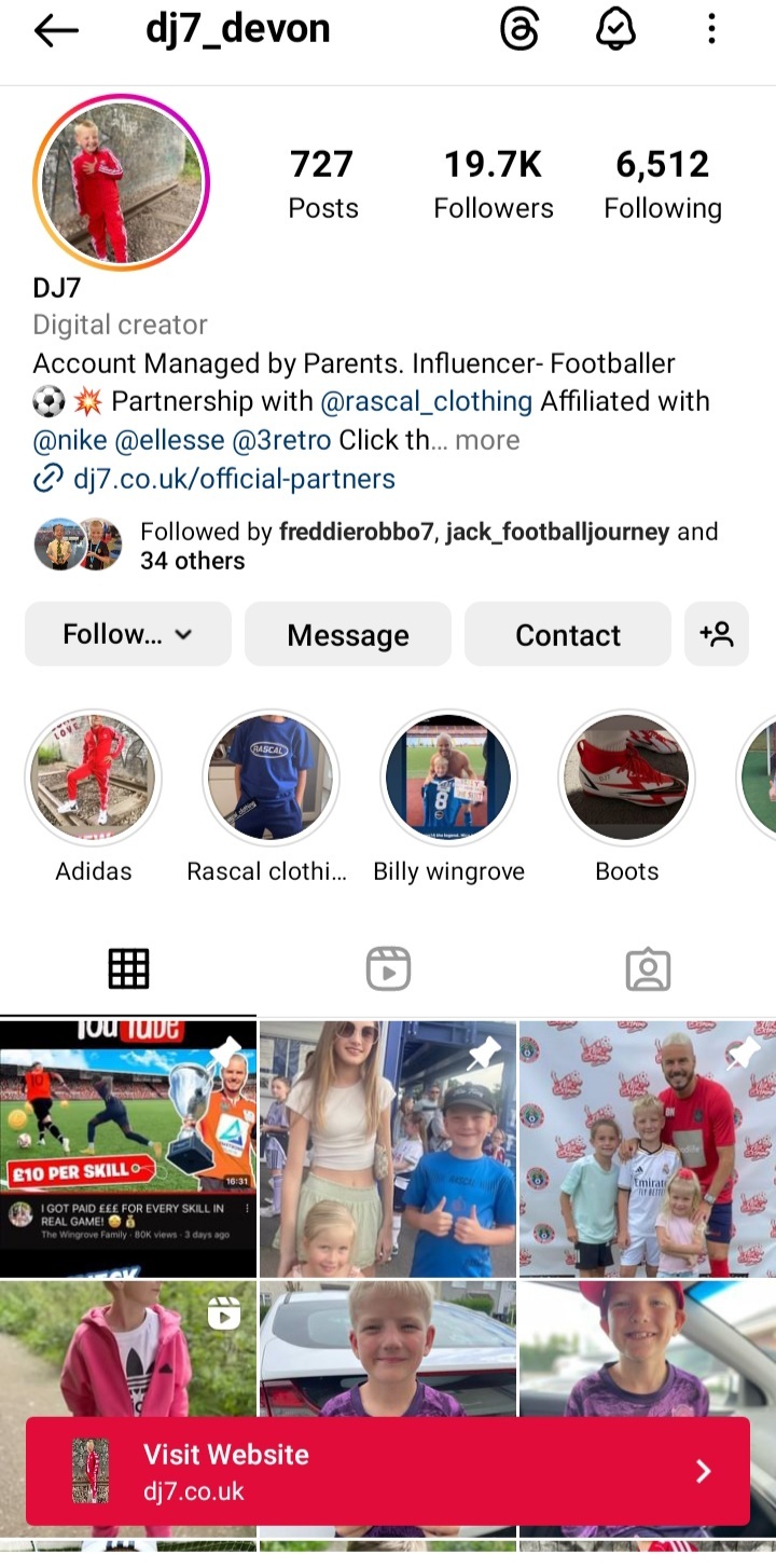 Instagram lads