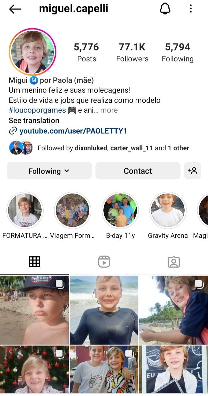 Instagram lads