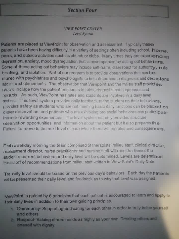 View point center handbook