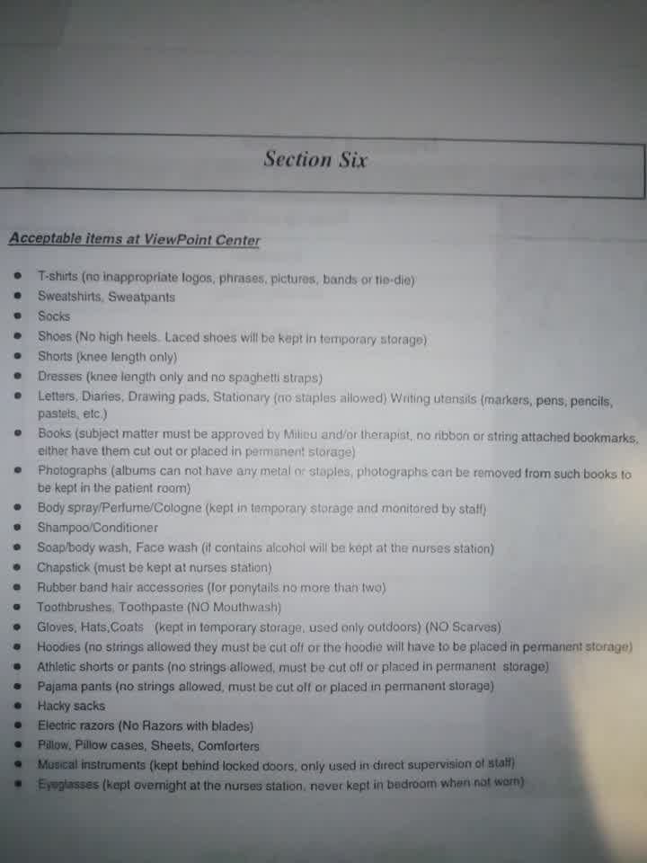 View point center handbook