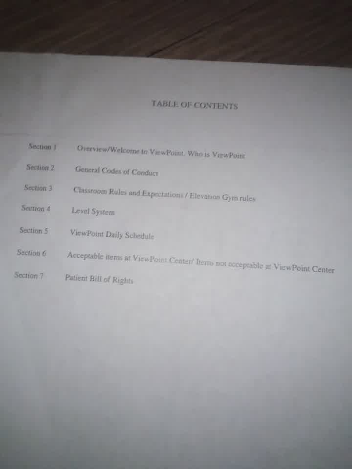 View point center handbook
