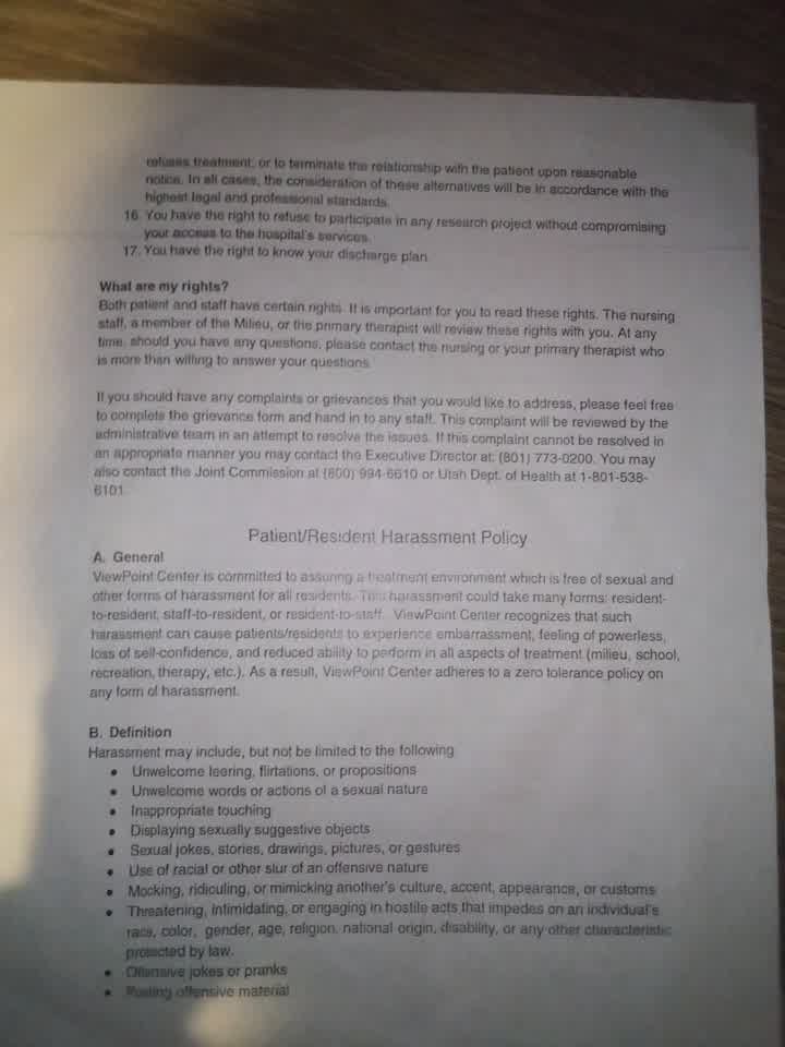 View point center handbook