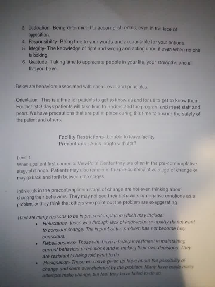 View point center handbook