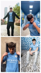 Wearing Football kits