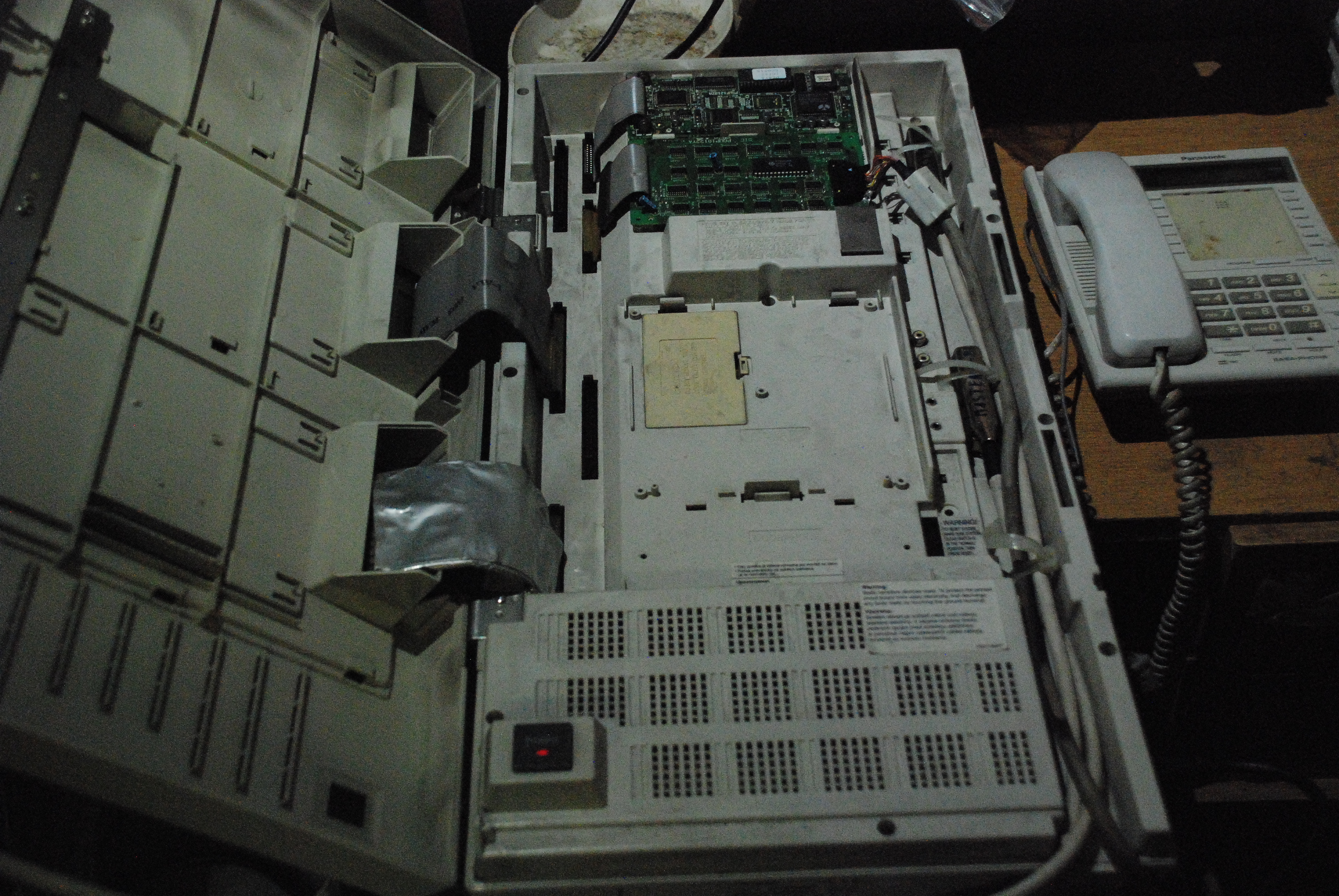 TD1232 PBX inside