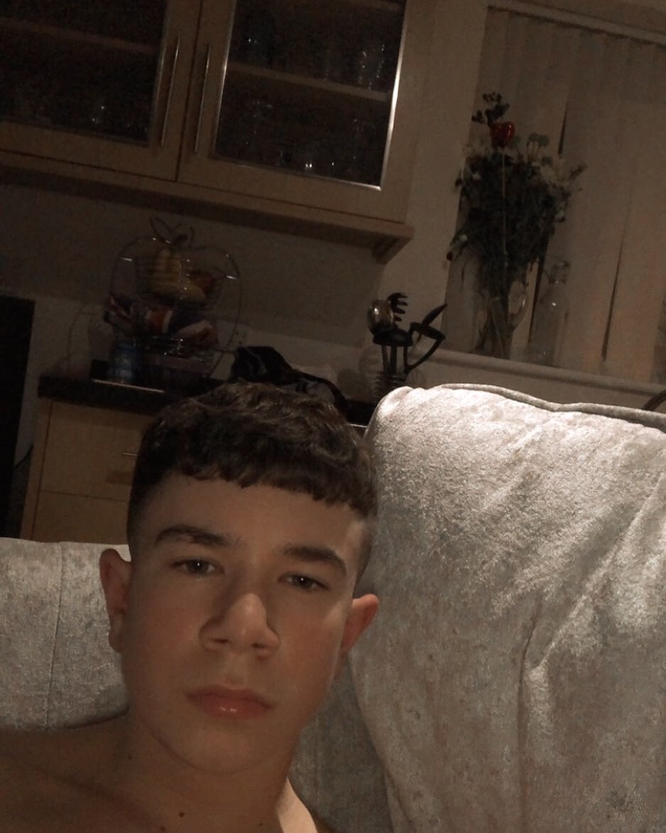 Shirtless lads
