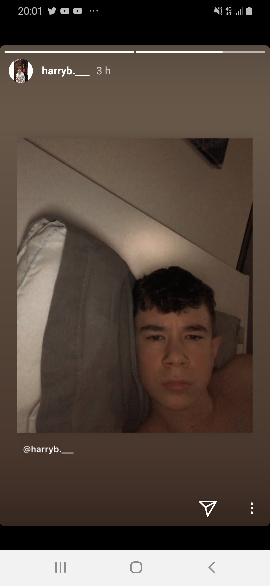 Shirtless lads