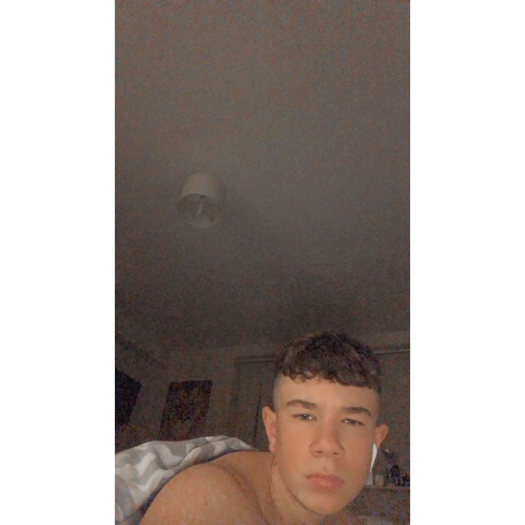 Shirtless lads