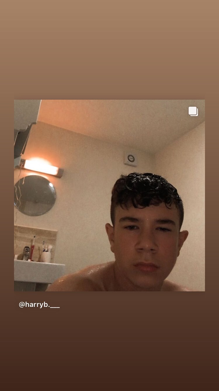 Shirtless lads
