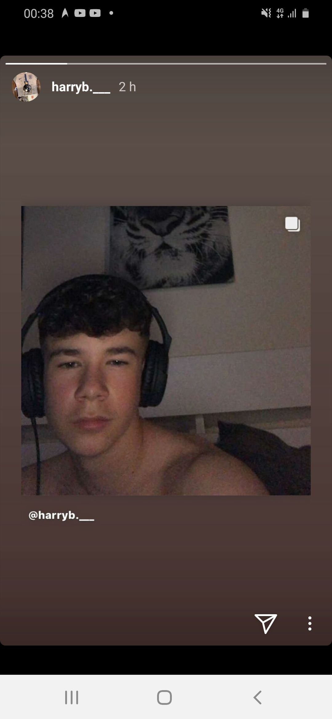 Shirtless lads