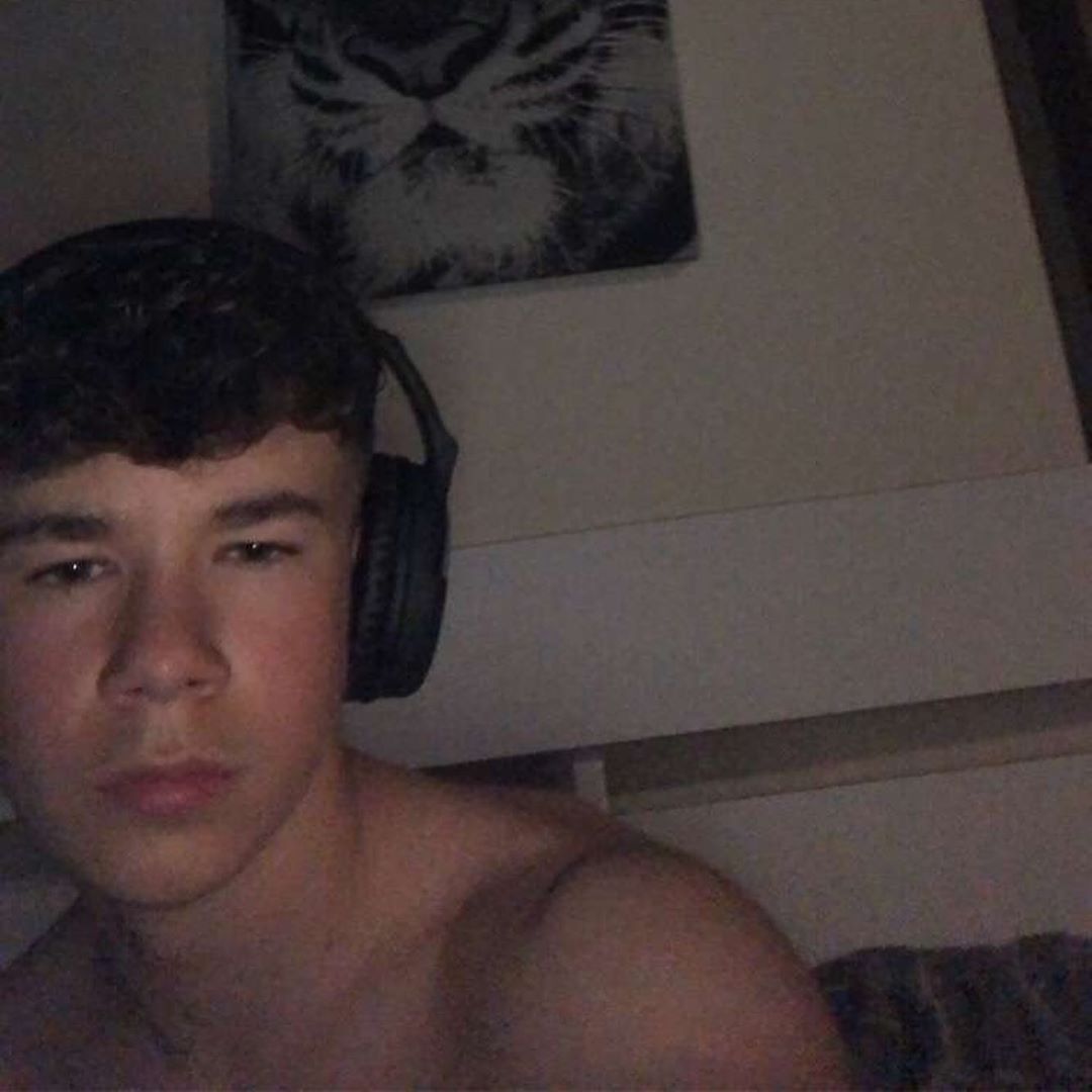 Shirtless lads