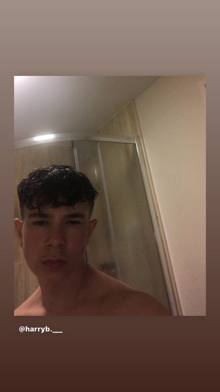 Shirtless lads