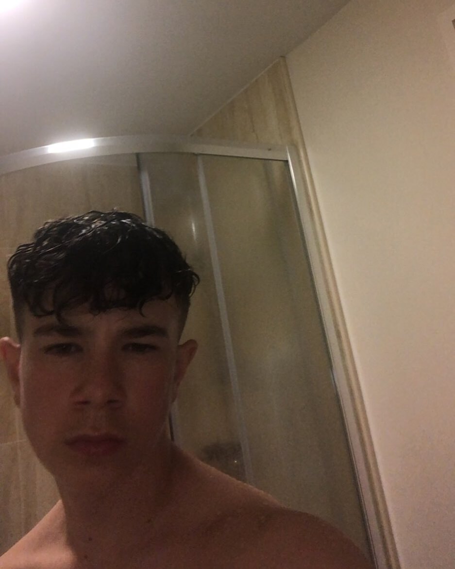 Shirtless lads