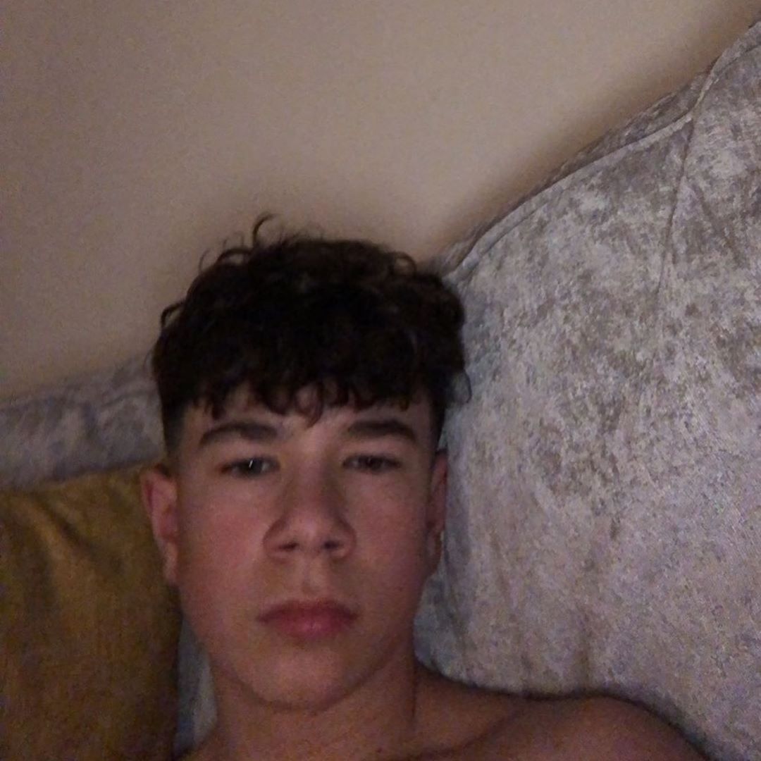 Shirtless lads