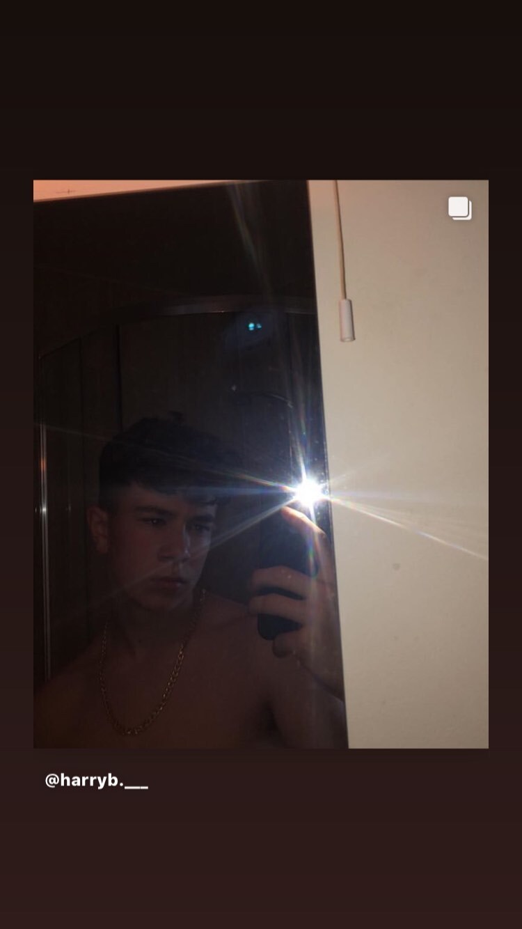 Shirtless lads