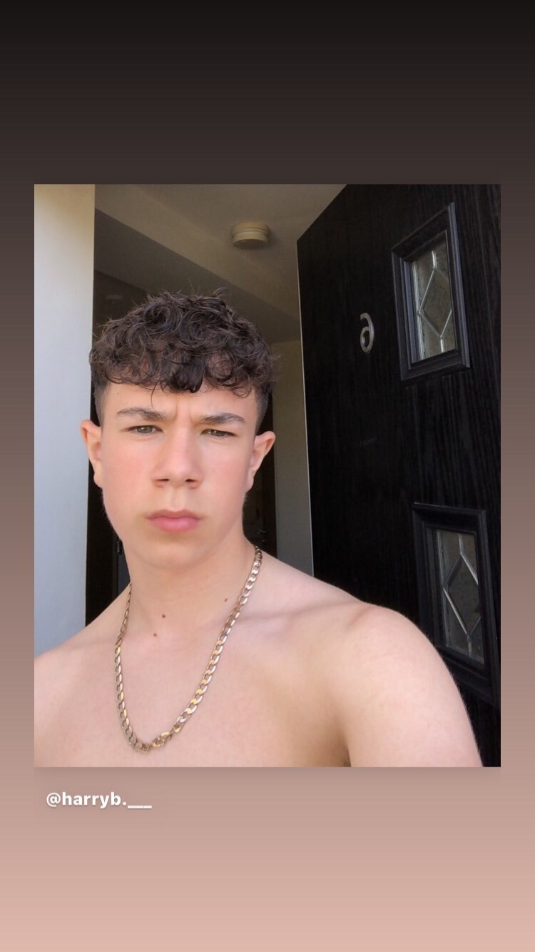 Shirtless lads
